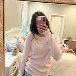 Universal Thread Light Pink Long Sleeve Tee